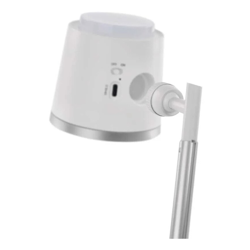 LED Prigušiva punjiva stolna lampa 4u1 LED/6W/3,7V 3000K/4000K/6500K 1500mAh bijela