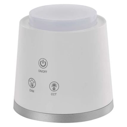 LED Prigušiva punjiva stolna lampa 4u1 LED/6W/3,7V 3000K/4000K/6500K 1500mAh bijela