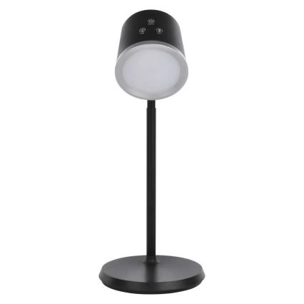 LED Prigušiva punjiva stolna lampa 4u1 LED/6W/3,7V 3000K/4000K/6500K 1500mAh crna