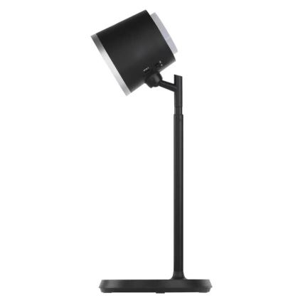 LED Prigušiva punjiva stolna lampa 4u1 LED/6W/3,7V 3000K/4000K/6500K 1500mAh crna