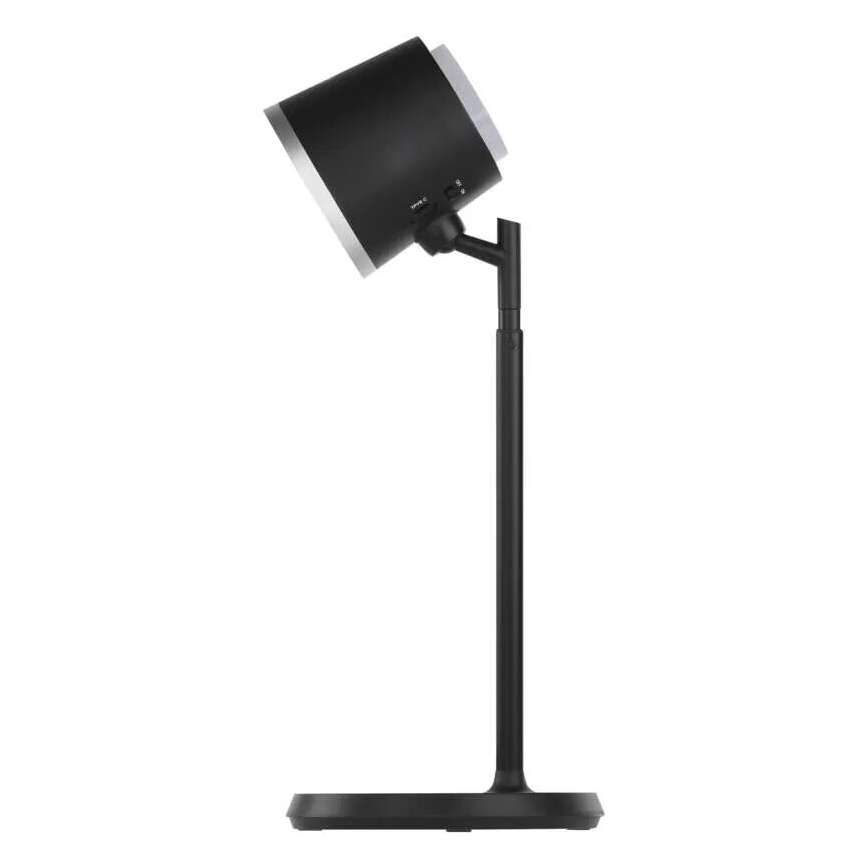 LED Prigušiva punjiva stolna lampa 4u1 LED/6W/3,7V 3000K/4000K/6500K 1500mAh crna