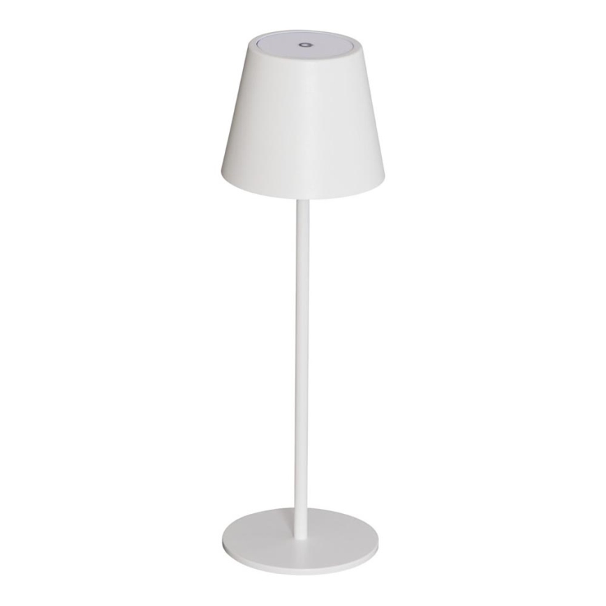 LED Prigušiva punjiva stolna lampa INITA LED/1,2W/1800 mAh IP54 bijela