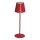 LED Prigušiva punjiva stolna lampa INITA LED/1,2W/1800 mAh IP54 crvena