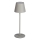 LED Prigušiva punjiva stolna lampa INITA LED/1,2W/1800 mAh IP54 siva