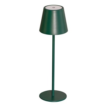 LED Prigušiva punjiva stolna lampa INITA LED/1,2W/1800 mAh IP54 zelena