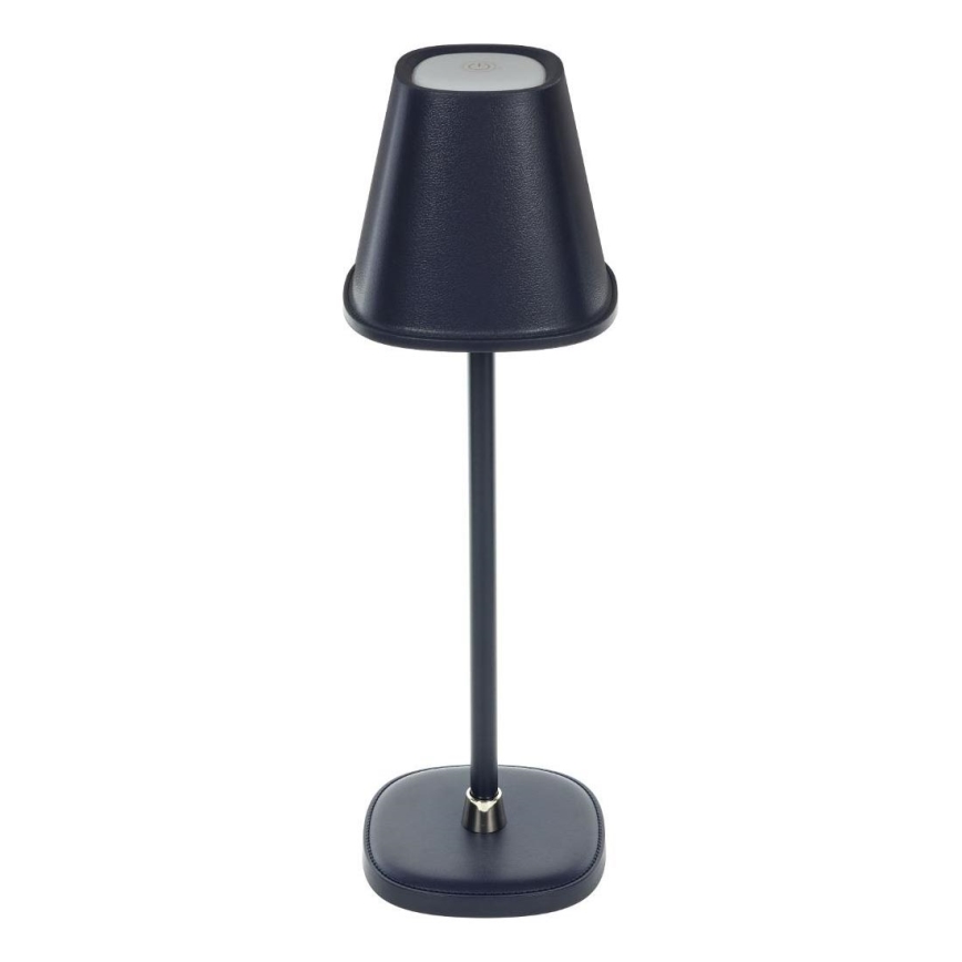 LED Prigušiva punjiva stolna lampa LED/3W/1800 mAh tamno plava