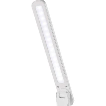 LED Prigušiva punjiva stolna lampa LED/5W/3,7V 3000K/4000K/6500K 800mAh bijela