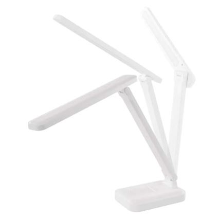 LED Prigušiva punjiva stolna lampa LED/5W/3,7V 3000K/4000K/6500K 800mAh bijela