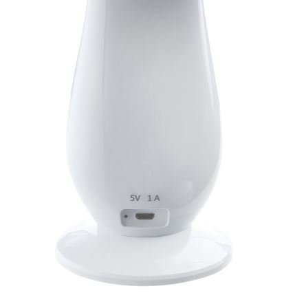 LED Prigušiva punjiva stolna lampa LILLY LED/4W/5V 1200 mAh bijela