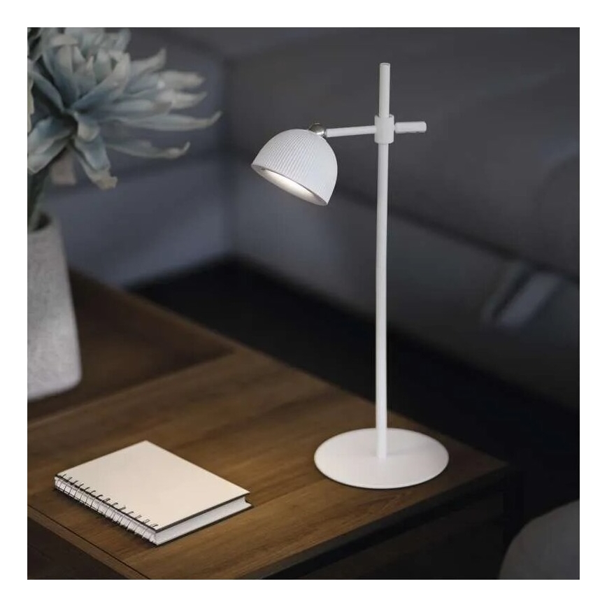 LED Prigušiva punjiva stolna lampa magnetna 4u1 LED/4,2W/3,7V 4000K 1200mAh bijela