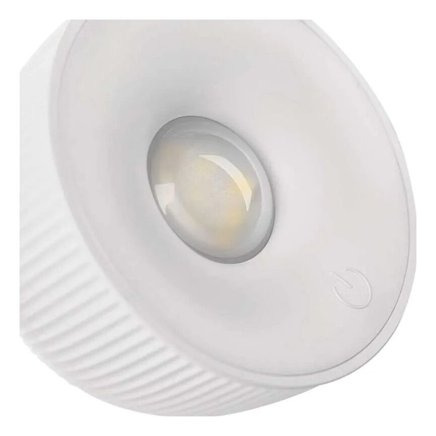 LED Prigušiva punjiva stolna lampa magnetna 4u1 LED/4,2W/3,7V 4000K 1200mAh bijela