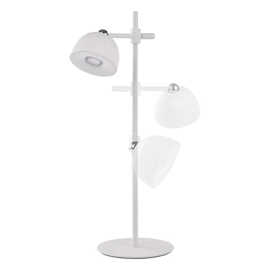 LED Prigušiva punjiva stolna lampa magnetna 4u1 LED/4,2W/3,7V 4000K 1200mAh bijela