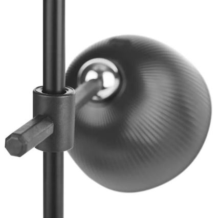 LED Prigušiva punjiva stolna lampa magnetna 4u1 LED/4,2W/3,7V 4000K 1200mAh crna
