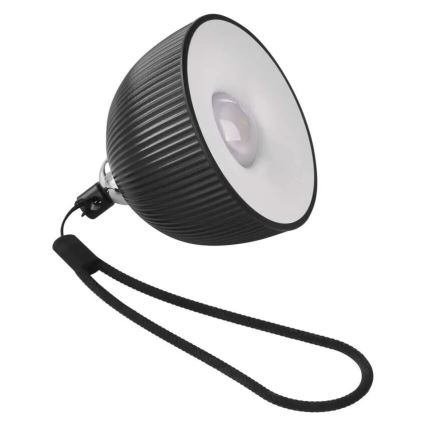 LED Prigušiva punjiva stolna lampa magnetna 4u1 LED/4,2W/3,7V 4000K 1200mAh crna