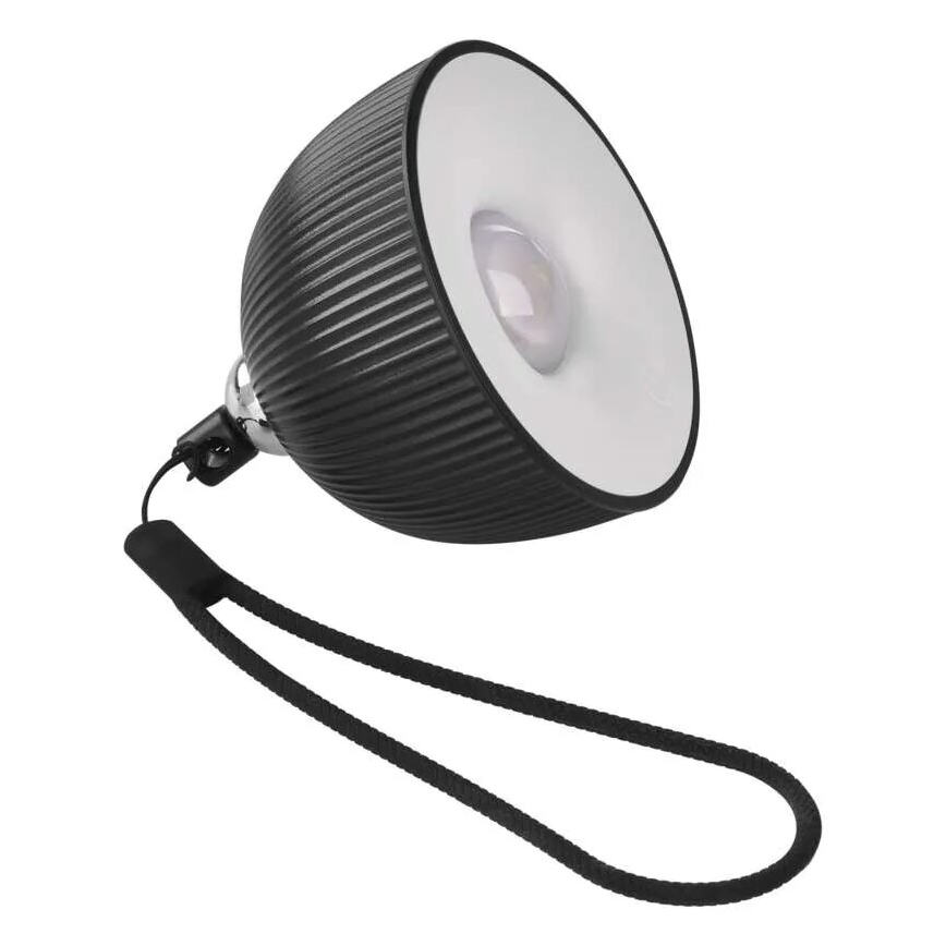 LED Prigušiva punjiva stolna lampa magnetna 4u1 LED/4,2W/3,7V 4000K 1200mAh crna