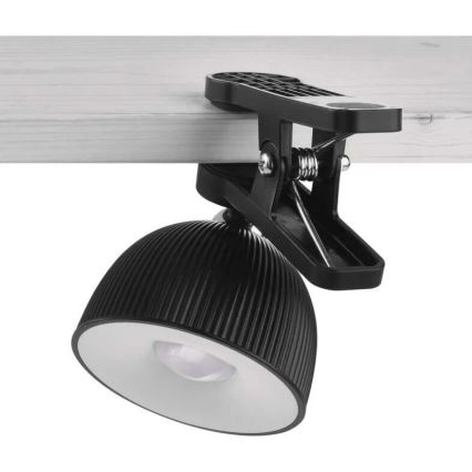 LED Prigušiva punjiva stolna lampa magnetna 4u1 LED/4,2W/3,7V 4000K 1200mAh crna