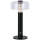 LED Prigušiva punjiva stolna lampa na dodir LED/1W/5V 3000K 1800 mAh crna