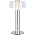 LED Prigušiva punjiva stolna lampa na dodir LED/1W/5V 3000K 1800 mAh zlatna