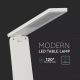 LED Prigušiva punjiva stolna lampa s upravljanjem na dodir USB LED/4W/5V 1200 mAh 2700K-5700K bijela/srebrna