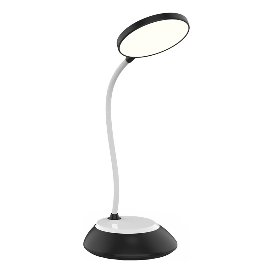 LED Prigušiva punjiva stolna lampa VISUA LED/5W/5V 3000-5000K 1200 mAh crna