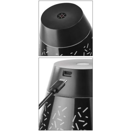 LED Prigušiva punjiva vanjska stolna lampa LED/4,2W/5V 2200mAh IP44