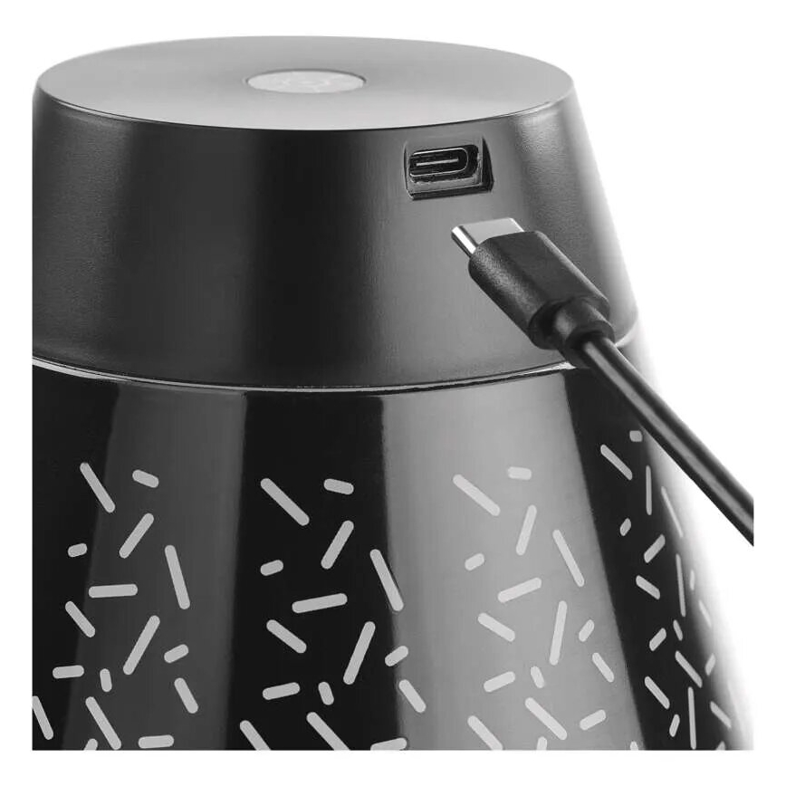 LED Prigušiva punjiva vanjska stolna lampa LED/4,2W/5V 2200mAh IP44
