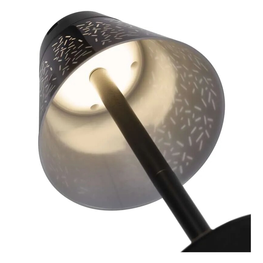 LED Prigušiva punjiva vanjska stolna lampa LED/4,2W/5V 2200mAh IP44