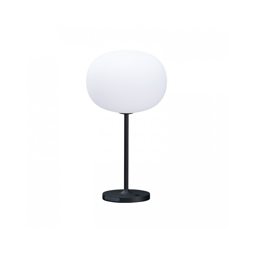 LED punjiva vanjska stolna lampa VENEZIA s prigušivanjem LED/2W/5V 2700K IP54 4000 mAh crna