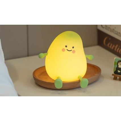 LED Prigušivo punjivo dječje noćno svjetlo LED/1W/5V 3000K 800 mAh mango
