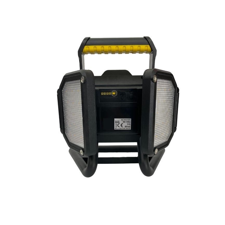 LED Prigušiva radna svjetiljka LED/50W/5V 12000 mAh IP54