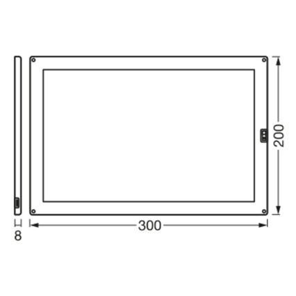 LED Prigušiva rasvjeta za namještaj SMART+ UNDERCABINET LED/8W/24/230V 2700-6500K Wi-Fi