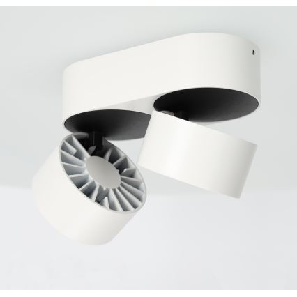 LED Prigušiva reflektorska svjetiljka LAHTI MINI 2xLED/9W/230V 3000K CRI 90 bijela