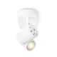 LED Prigušiva reflektorska svjetiljka MANU 2xGU10/5,8W/230V bijela