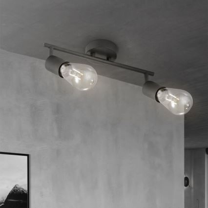 LED Prigušiva reflektorska svjetiljka MELLO 2xE27/4W/230V