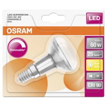 LED Prigušiva reflektorska žarulja E14/5,9W/230V - Osram