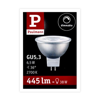 LED Prigušiva reflektorska žarulja GU5,3/6,5W/12V 2700K - Paulmann 28759