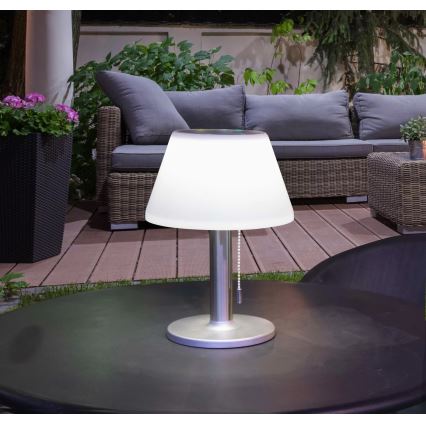 LED Prigušiva solarna lampa VIOLA LED/3,7V 1200 mAh IP44