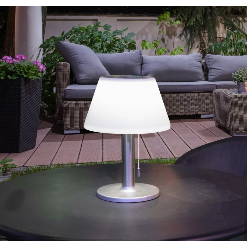 LED Prigušiva solarna lampa VIOLA LED/3,7V 1200 mAh IP44