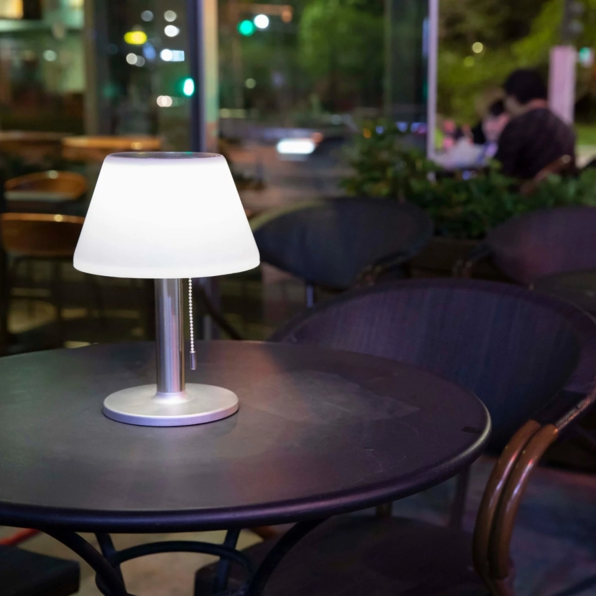 LED Prigušiva solarna lampa VIOLA LED/3,7V 1200 mAh IP44