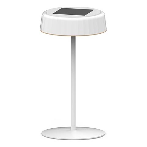LED Prigušiva solarna punjiva stolna lampa VIVIEN LED/3W/5V 2700K 1600 mAh IP54 bijela
