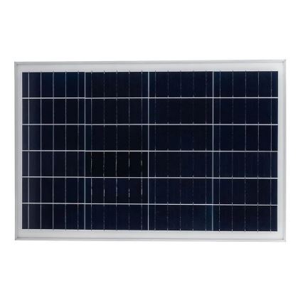 LED Prigušiva solarna ulična svjetiljka LED/50W/6,4V 4000K IP65 + daljinski upravljač