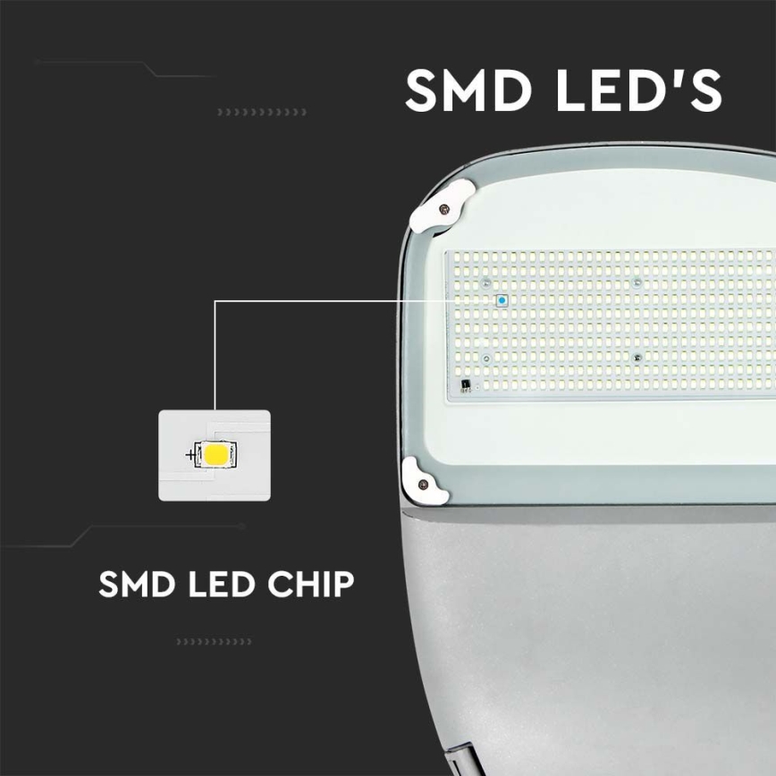 LED Prigušiva solarna ulična svjetiljka SAMSUNG CHIP LED/50W/6,4V 6000K IP65 30000 mAh + daljinski upravljač