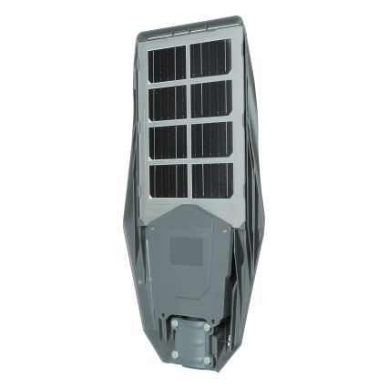 LED Prigušiva solarna ulična svjetiljka sa senzorom KERS LED/300W/3,2V 6500K 8000 mAh IP65 siva + daljinski upravljač