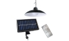 LED Prigušiva solarna viseća svjetiljka sa senzorom za dan/noć LED/6W/3,7V 800 mAh IP44 + daljinski upravljač