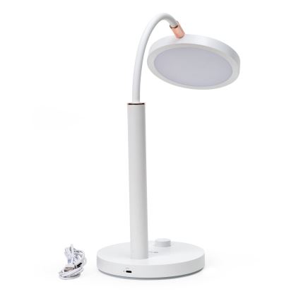 LED Prigušiva stolna lampa AURA LED/10W/230V 3700/4200K CRI 97 bijela