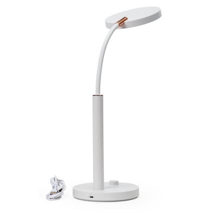 LED Prigušiva stolna lampa AURA LED/10W/230V 3700/4200K CRI 97 bijela