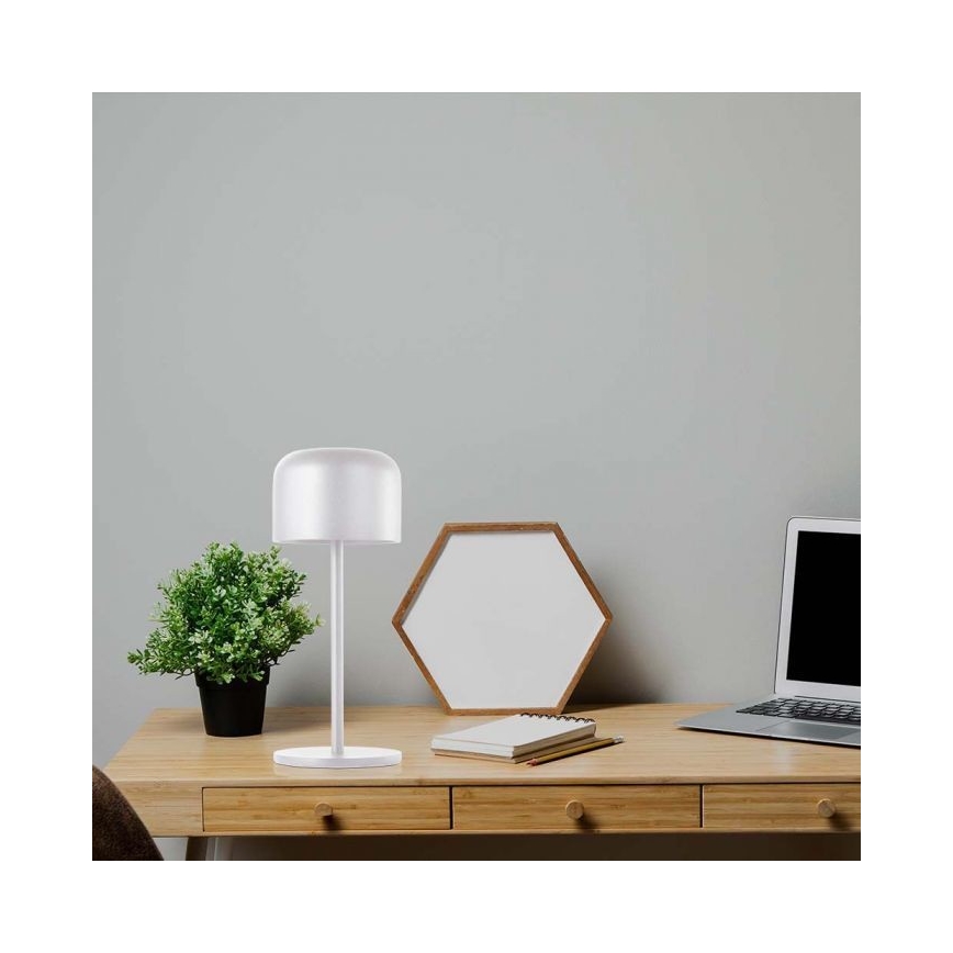 LED Prigušiva punjiva stolna lampa na dodir LED/1,5W/5V 2700-5700K IP54 2200 mAh bijela