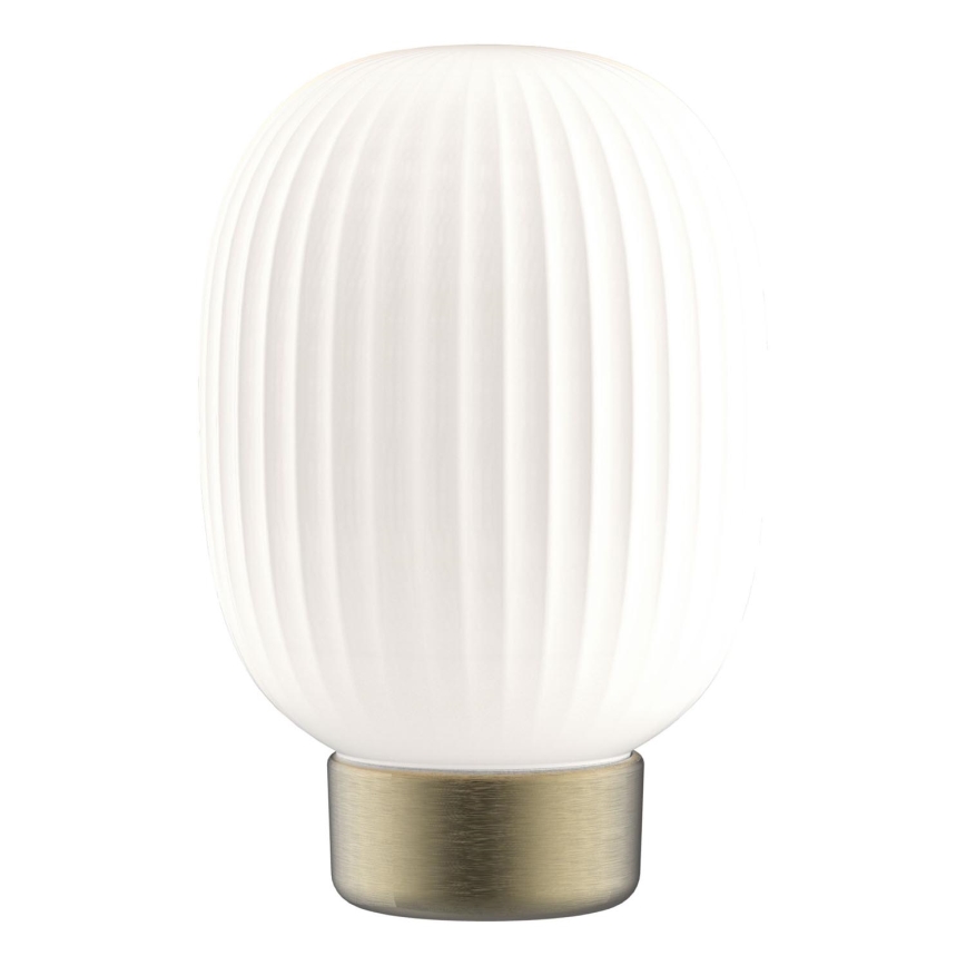 LED Prigušiva stolna lampa na dodir LATTE LED/1,8W/5V USB 2000 mAh zlatna/bijela