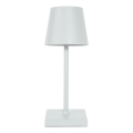 LED Prigušiva stolna lampa na dodir LED/3,5W/5V 5200 mAh IP54 bijela