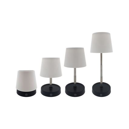 LED Prigušiva stolna lampa na dodir LED/3W/5V USB 800 mAh bijela